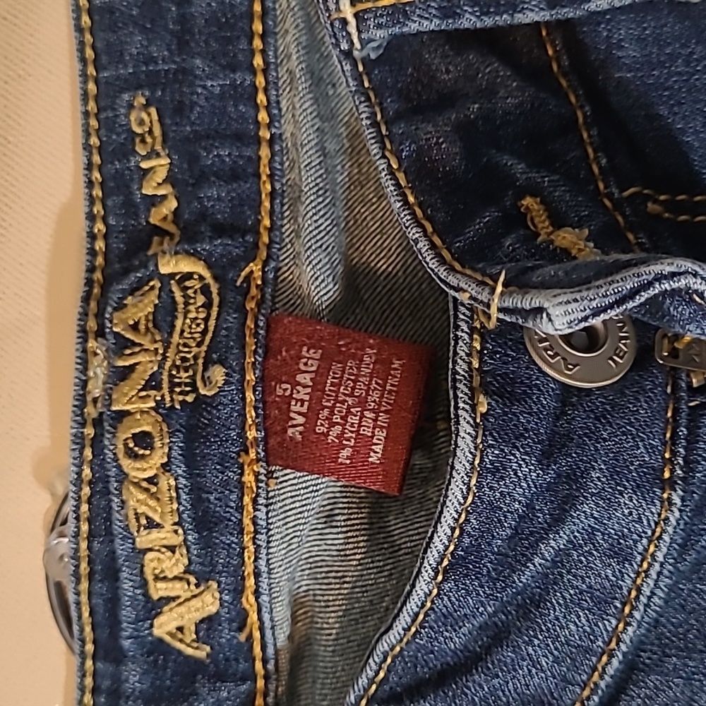 Arizona Bootcut Blue Jeans Size 5